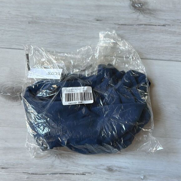 Chicos Everyday Crew cap sleeve tee Azores blue size 3 NWT in packaging - Picture 4 of 6